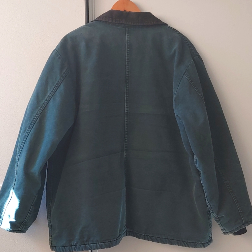 Vintage Dickies Wool Blanket Lined Work Chore Heavy-duty Canvas Jacket XL - Picture 11 of 16